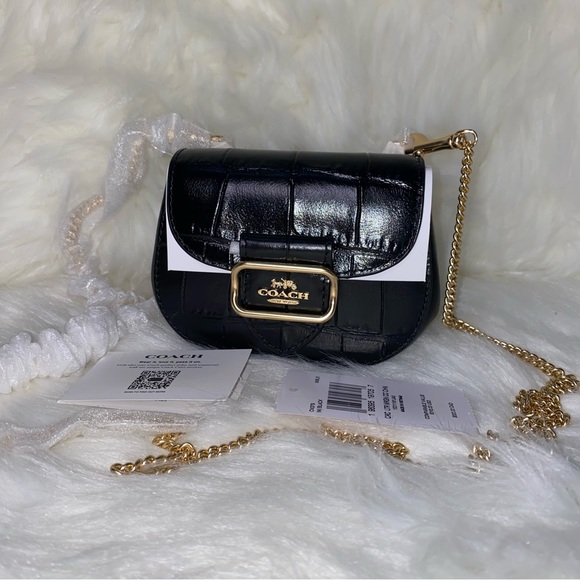 Coach Morgan Card Case On A Chain New with tags and original packaging - Picture 4 of 16